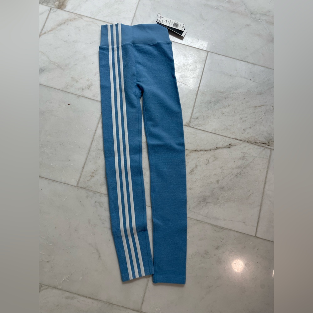 Beyoncé IVY PARK/ Adidas XS Blue and White Sweatpants for Comfort and Style